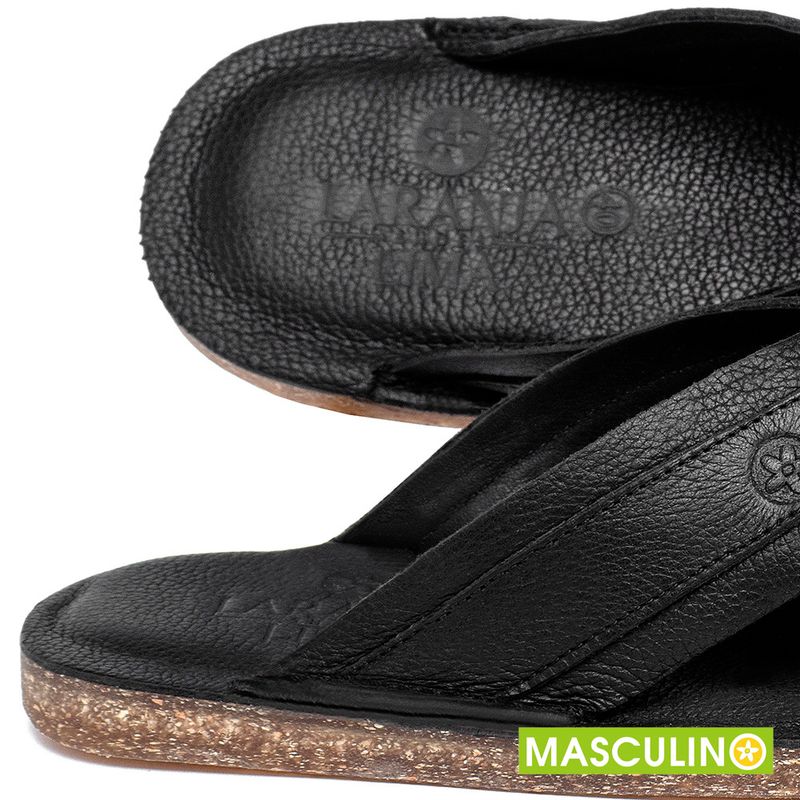 Laranja_Lima_Shoes_Sapatos_Masculinos___Rasteira_em_Couro_Preto_-_Codigo_-_156054_5