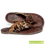 Laranja_Lima_Shoes_Sapatos_Masculinos___Rasteira_em_Couro_Animal_Print_-_Codigo_-_156055_1