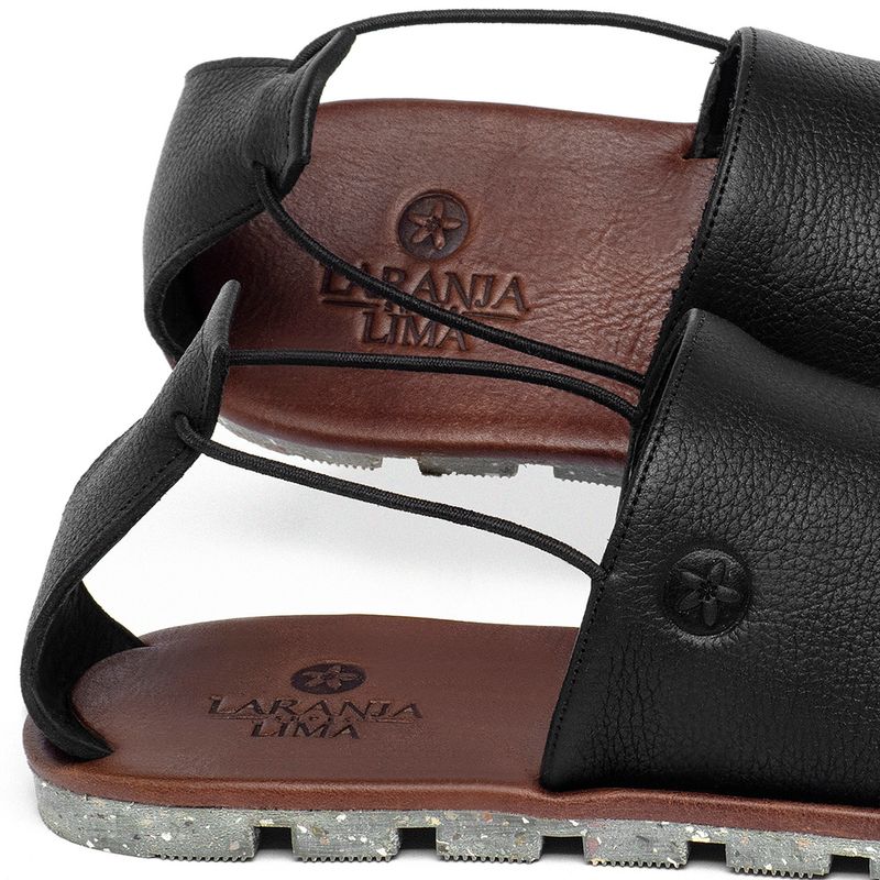 Laranja_Lima_Shoes_Sapatos_Femininos___Sandalia_Rasteira___Flat_em_Couro_Preto_-_Codigo_-_155007_5