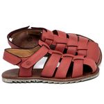 Laranja_Lima_Shoes_Sapatos_Femininos___Sandalia_Rasteira___Flat_em_Couro_Vermelho_-_Codigo_-_155019_1