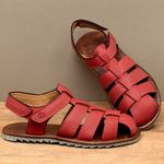 Laranja_Lima_Shoes_Sapatos_Femininos___Sandalia_Rasteira___Flat_em_Couro_Vermelho_-_Codigo_-_155019_3