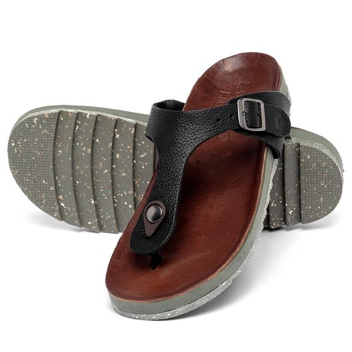 Birken em Couro Preto - Codigo - 156048