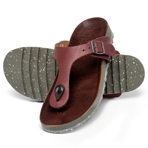 Birken em Couro Vermelho - Codigo - 156048