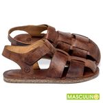 Laranja_Lima_Shoes_Sapatos_Masculinos___Rasteira_em_Couro_Marrom_-_Codigo_-_156056_1
