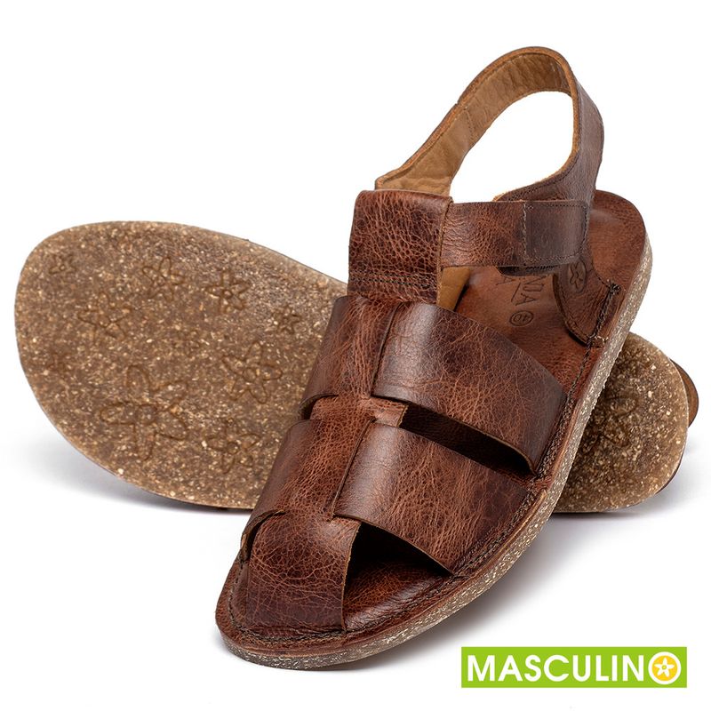 Laranja_Lima_Shoes_Sapatos_Masculinos___Rasteira_em_Couro_Marrom_-_Codigo_-_156056_2