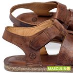 Laranja_Lima_Shoes_Sapatos_Masculinos___Rasteira_em_Couro_Marrom_-_Codigo_-_156056_5