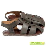 Laranja_Lima_Shoes_Sapatos_Masculinos___Rasteira_em_Couro_Musgo_-_Codigo_-_156056_1