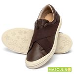 Laranja_Lima_Shoes_Sapatos_Masculinos___Tenis_Masculino___Cano_Baixo_em_Couro_Cafe_-_Codigo_-_158014_2