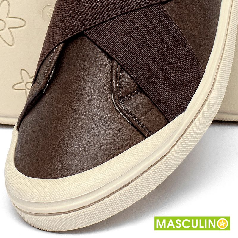 Laranja_Lima_Shoes_Sapatos_Masculinos___Tenis_Masculino___Cano_Baixo_em_Couro_Cafe_-_Codigo_-_158014_6