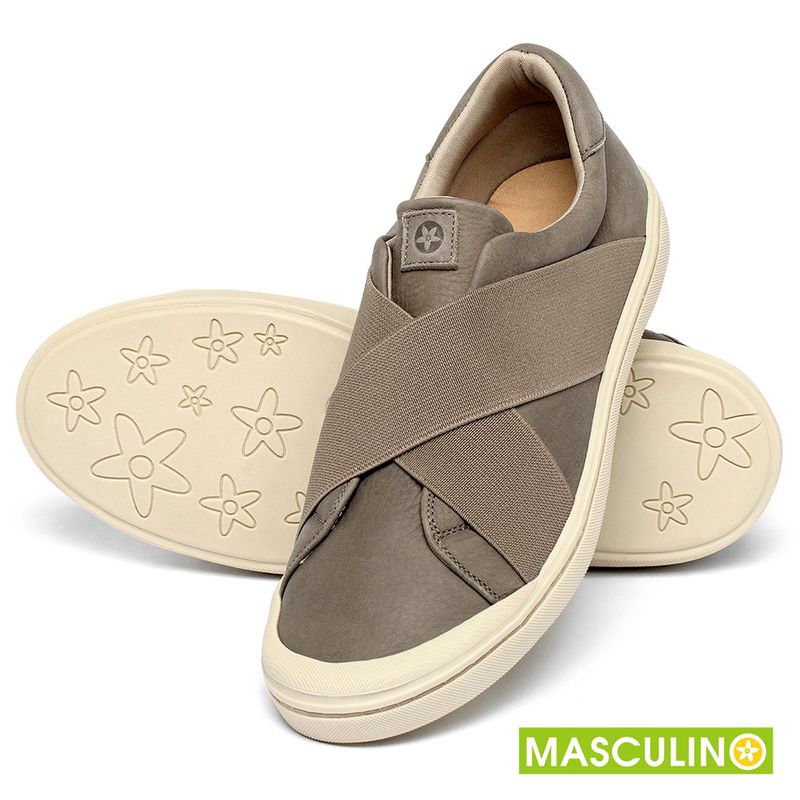 Laranja_Lima_Shoes_Sapatos_Masculinos___Tenis_Masculino___Cano_Baixo_em_Couro_Cinza_-_Codigo_-_158014_2