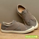 Laranja_Lima_Shoes_Sapatos_Masculinos___Tenis_Masculino___Cano_Baixo_em_Couro_Cinza_-_Codigo_-_158014_3