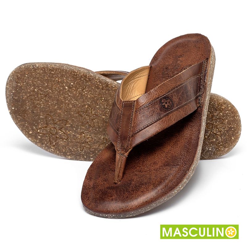 Laranja_Lima_Shoes_Sapatos_Masculinos___Rasteira_em_Couro_Marrom_-_Codigo_-_156054_2