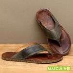 Laranja_Lima_Shoes_Sapatos_Masculinos___Rasteira_em_Couro_Musgo_-_Codigo_-_156054_3