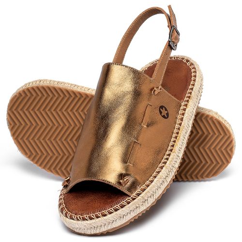 Birken em Couro Metalizado - Codigo - 9633