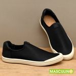 Laranja_Lima_Shoes_Sapatos_Masculinos___Tenis_Masculino___Cano_Baixo_em_Neoprene_Preto_-_Codigo_-_158016_3