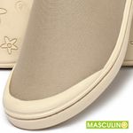 Laranja_Lima_Shoes_Sapatos_Masculinos___Tenis_Masculino___Cano_Baixo_em_Neoprene_Bege_-_Codigo_-_158016_6