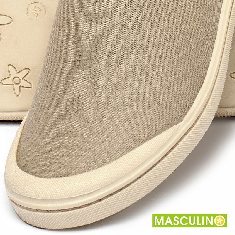 Laranja_Lima_Shoes_Sapatos_Masculinos___Tenis_Masculino___Cano_Baixo_em_Neoprene_Bege_-_Codigo_-_158016_6
