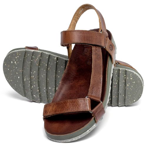 Birken em Couro Marrom - Codigo - 156049