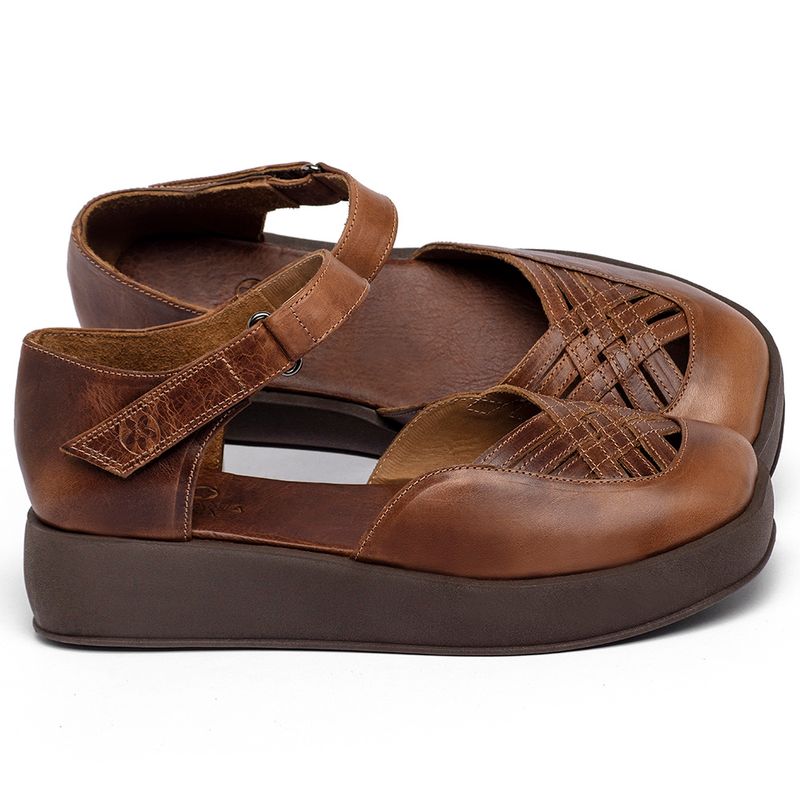 Laranja_Lima_Shoes_Sapatos_Femininos___Sandalia___Boho_Salto_de_4_cm_em_Couro_Marrom_-_Codigo_-_3981_1