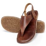 Laranja_Lima_Shoes_Sapatos_Femininos___Sandalia_Rasteira___Flat_em_Couro_Marrom_-_Codigo_-_156063_2