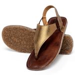 Laranja_Lima_Shoes_Sapatos_Femininos___Sandalia_Rasteira___Flat_em_Couro_Metalizado_-_Codigo_-_156063_2