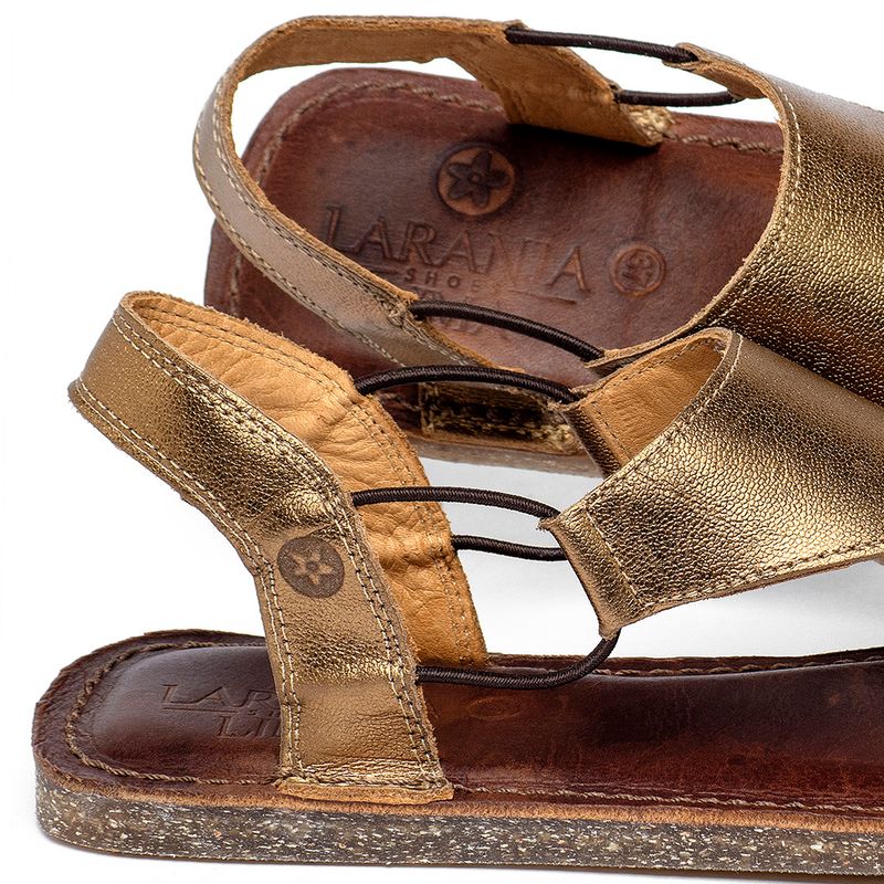 Laranja_Lima_Shoes_Sapatos_Femininos___Sandalia_Rasteira___Flat_em_Couro_Metalizado_-_Codigo_-_156063_5