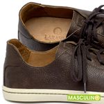 Laranja_Lima_Shoes_Sapatos_Masculinos___Tenis_Masculino___Cano_Baixo_em_Couro_Cafe_-_Codigo_-_158015_5