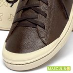 Laranja_Lima_Shoes_Sapatos_Masculinos___Tenis_Masculino___Cano_Baixo_em_Couro_Cafe_-_Codigo_-_158015_6