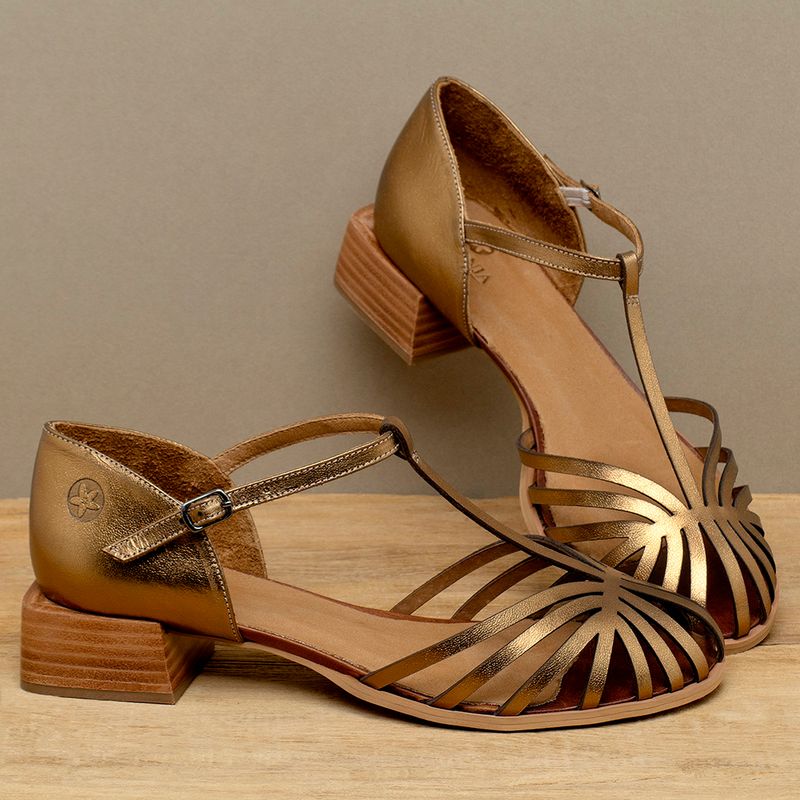 Laranja_Lima_Shoes_Sapatos_Femininos___Sandalia___Laranja_Lima_Shoes_Classic_Salto_de_3_cm_em_Couro_Metalizado_-_Codigo_-_3935_3