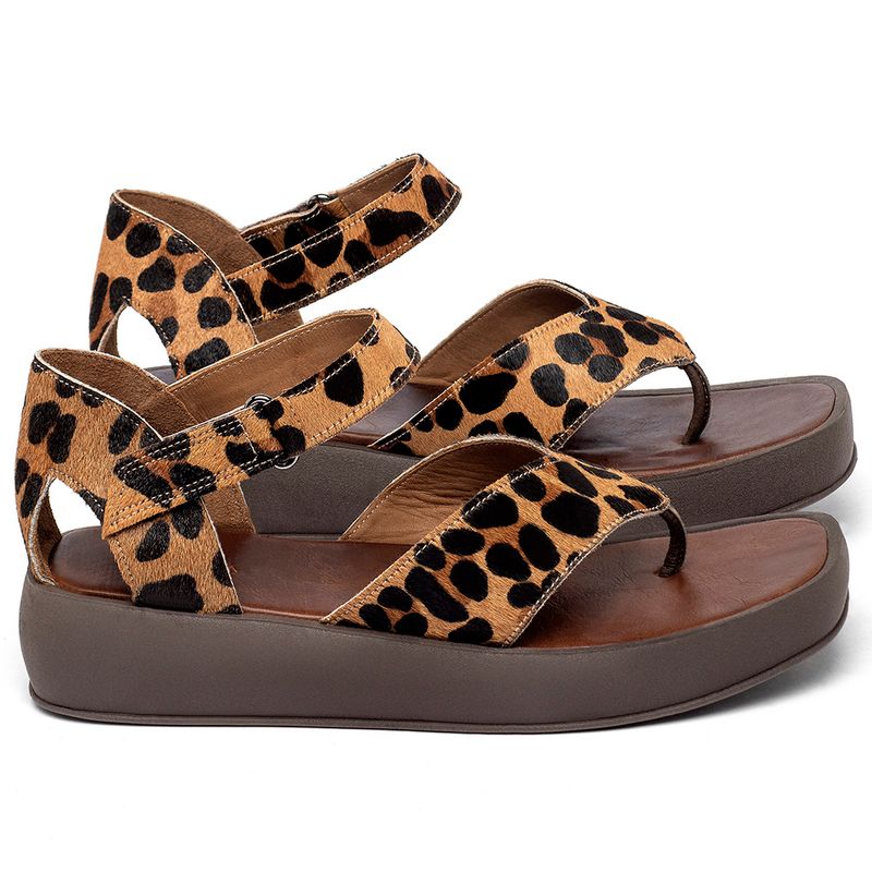 Laranja_Lima_Shoes_Sapatos_Femininos___Sandalia___Boho_Salto_de_4_cm_em_Couro_Onca_-_Codigo_-_157010_3