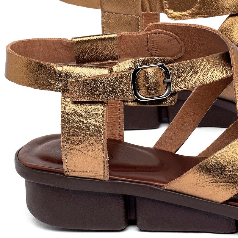 Laranja_Lima_Shoes_Sapatos_Femininos___Sandalia___Boho_Salto_de_3_cm_em_Couro_Metalizado_-_Codigo_-_139092_6