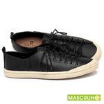 Laranja_Lima_Shoes_Sapatos_Masculinos___Tenis_Masculino___Cano_Baixo_em_Couro_Preto_-_Codigo_-_156073_1