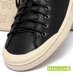 Laranja_Lima_Shoes_Sapatos_Masculinos___Tenis_Masculino___Cano_Baixo_em_Couro_Preto_-_Codigo_-_156073_6