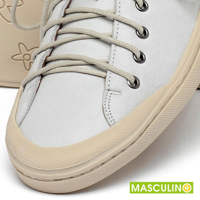 Laranja_Lima_Shoes_Sapatos_Masculinos___Tenis_Masculino___Cano_Baixo_em_Couro_Off-White_-_Codigo_-_156073_6