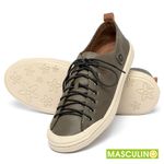 Laranja_Lima_Shoes_Sapatos_Masculinos___Tenis_Masculino___Cano_Baixo_em_Couro_Musgo_-_Codigo_-_156073_2