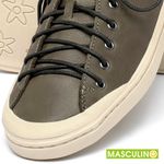 Laranja_Lima_Shoes_Sapatos_Masculinos___Tenis_Masculino___Cano_Baixo_em_Couro_Musgo_-_Codigo_-_156073_6