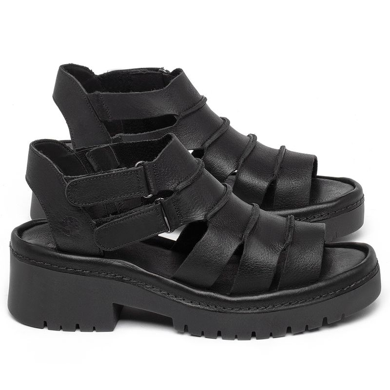 Laranja_Lima_Shoes_Sapatos_Femininos___Sandalia___Boho_Salto_de_5_cm_em_Couro_Preto_-_Codigo_-_153013_1