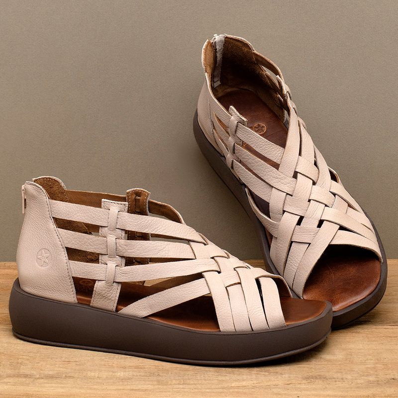 Laranja_Lima_Shoes_Sapatos_Femininos___Sandalia___Boho_Salto_de_4_cm_em_Couro_Nude_-_Codigo_-_3919_3