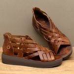 Laranja_Lima_Shoes_Sapatos_Femininos___Sandalia___Boho_Salto_de_4_cm_em_Couro_Marrom_-_Codigo_-_3919_4