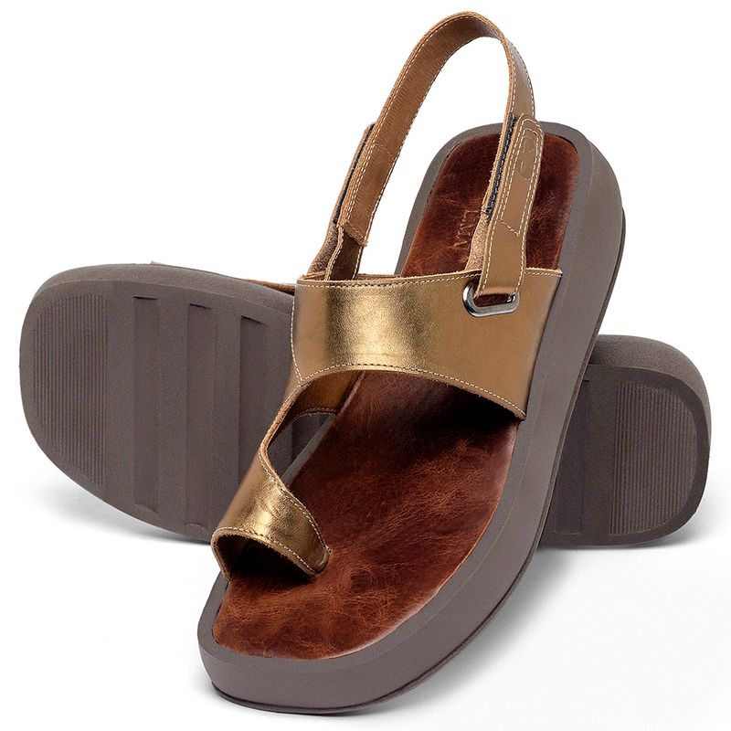 Laranja_Lima_Shoes_Sapatos_Femininos___Sandalia___Boho_Salto_de_4_cm_em_Couro_Metalizado_-_Codigo_-_3920_2