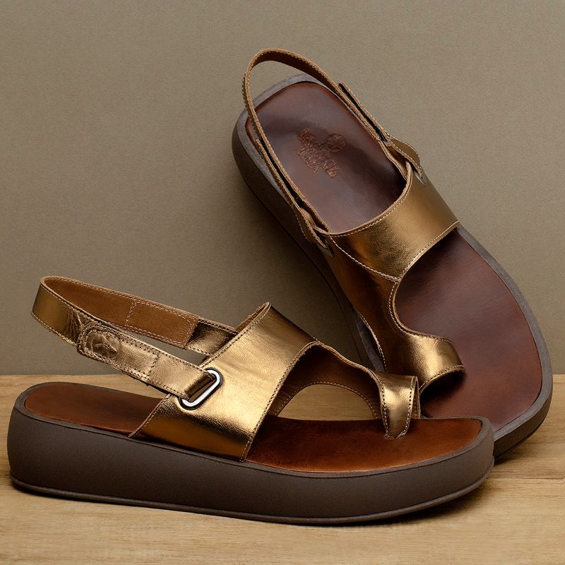 Laranja_Lima_Shoes_Sapatos_Femininos___Sandalia___Boho_Salto_de_4_cm_em_Couro_Metalizado_-_Codigo_-_3920_3