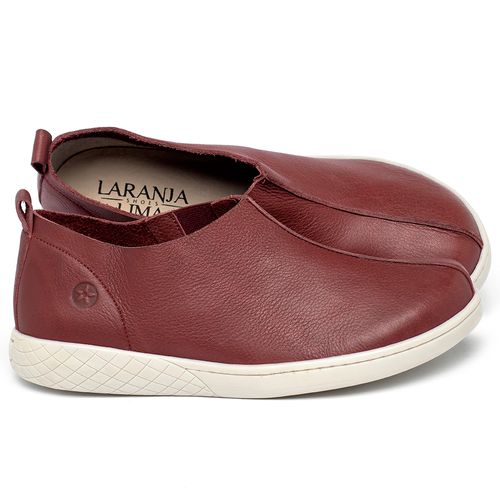 Tênis   Cano Baixo em Couro Vermelho - Codigo - 148084