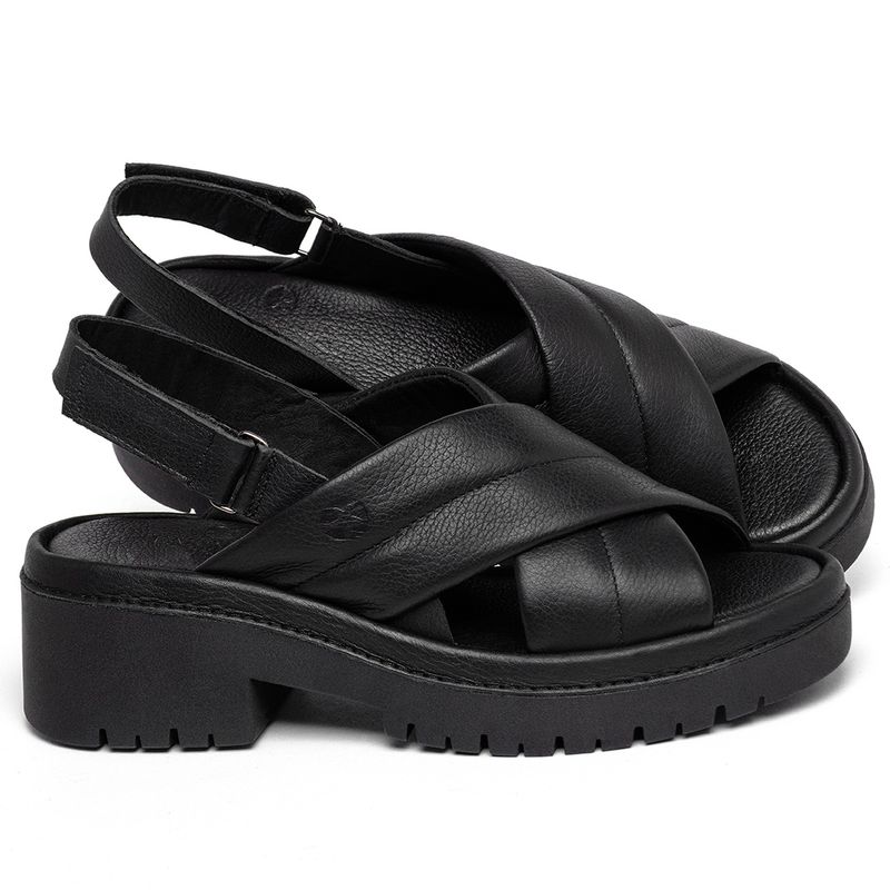 Laranja_Lima_Shoes_Sapatos_Femininos___Sandalia___Boho_Salto_de_5_cm_em_Couro_Preto_-_Codigo_-_153062_1