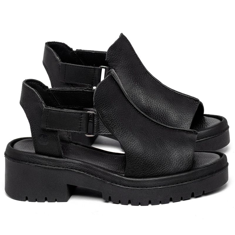 Laranja_Lima_Shoes_Sapatos_Femininos___Sandalia___Boho_Salto_de_5_cm_em_Couro_Preto_-_Codigo_-_153074_1
