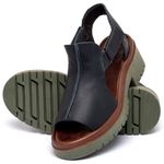 Laranja_Lima_Shoes_Sapatos_Femininos___Sandalia___Boho_Salto_de_5_cm_em_Couro_Marinho_-_Codigo_-_153074_2