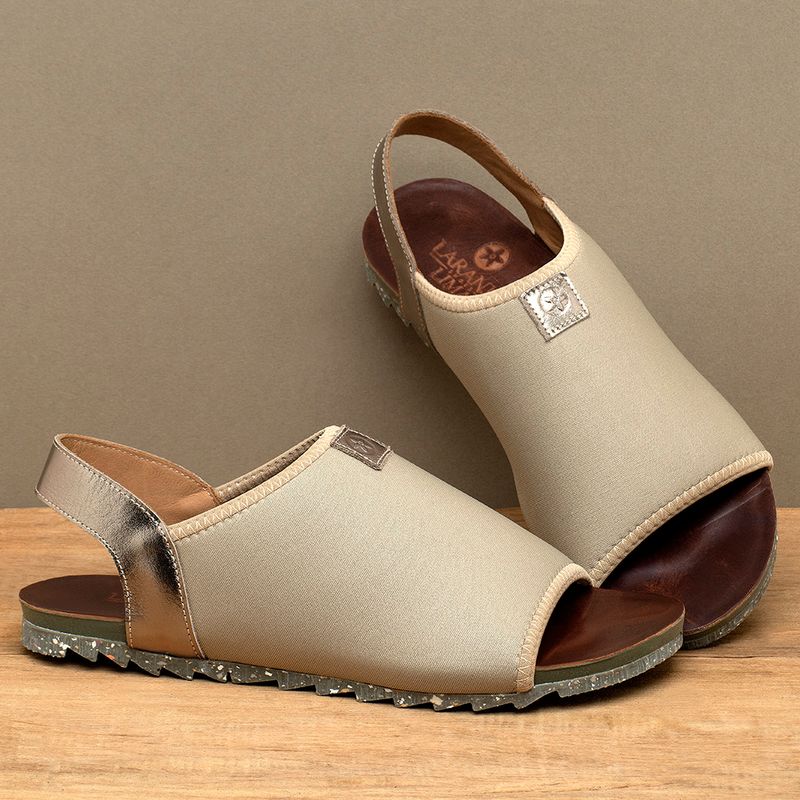 Laranja_Lima_Shoes_Sapatos_Femininos___Sandalia_Rasteira___Flat_em_Neoprene_Bege_-_Codigo_-_158013_3