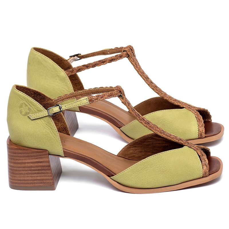 Laranja_Lima_Shoes_Sapatos_Femininos___Sandalia___Laranja_Lima_Shoes_Classic_Salto_de_5_cm_em_Couro_Verde_-_Codigo_-_3884_1