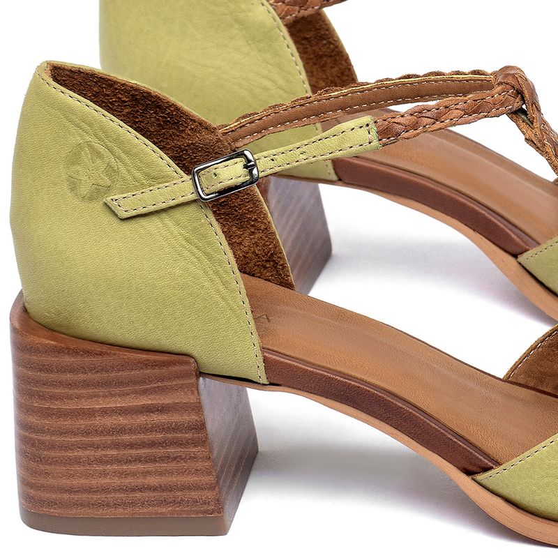 Laranja_Lima_Shoes_Sapatos_Femininos___Sandalia___Laranja_Lima_Shoes_Classic_Salto_de_5_cm_em_Couro_Verde_-_Codigo_-_3884_5