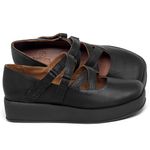Laranja_Lima_Shoes_Sapatos_Femininos___Sandalia___Boho_Salto_de_4_cm_em_Couro_Preto_-_Codigo_-_3979_1