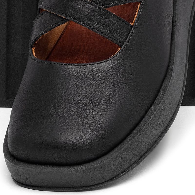 Laranja_Lima_Shoes_Sapatos_Femininos___Sandalia___Boho_Salto_de_4_cm_em_Couro_Preto_-_Codigo_-_3979_6